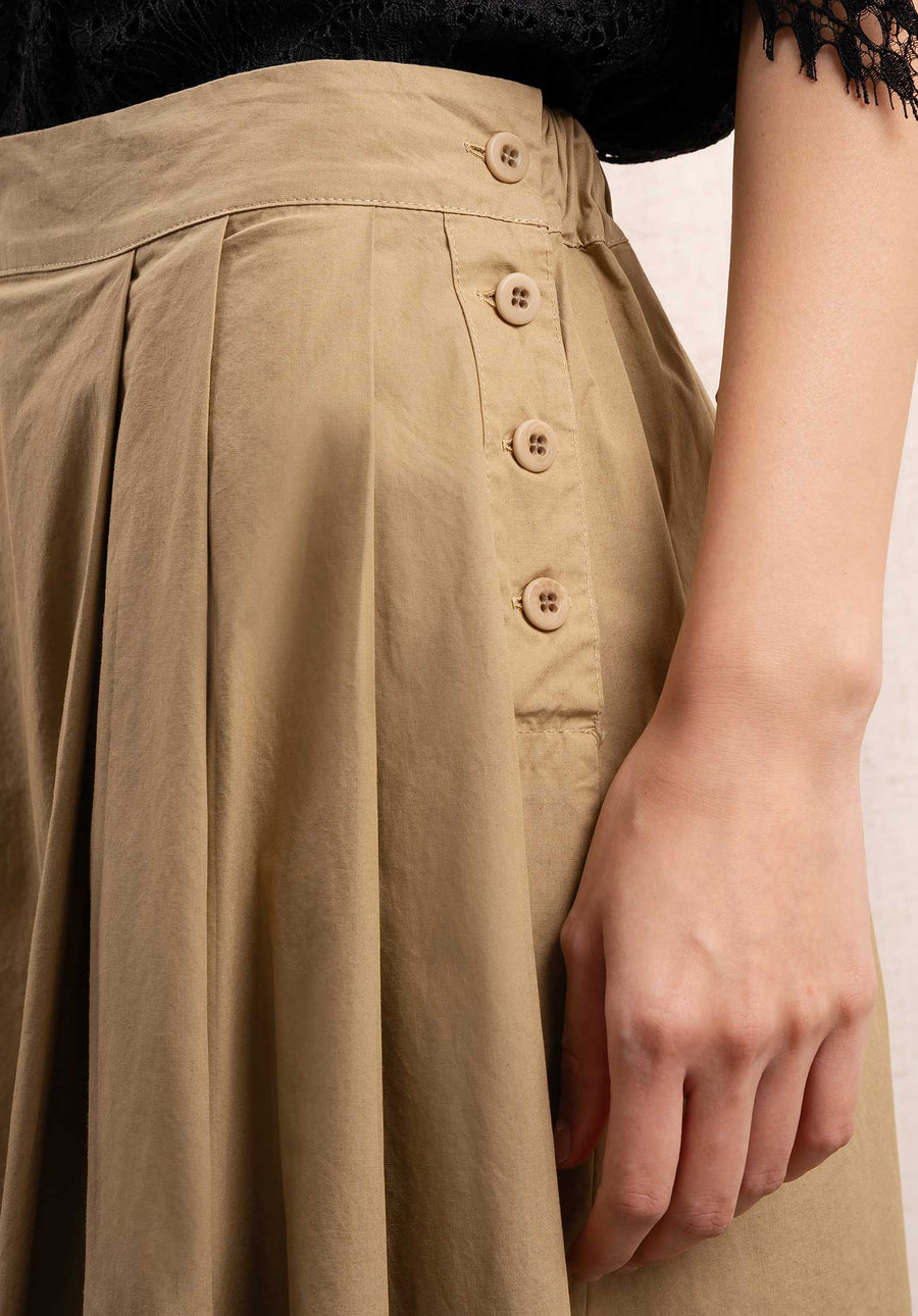 Mid-length skirt APC Blue size 36 FR in Denim - Jeans - 22104680